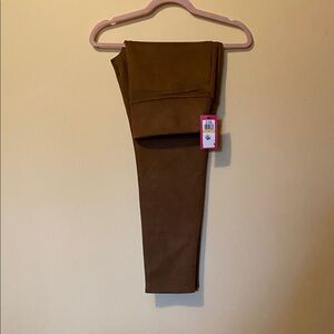 SUEDE LOOK JEGGINGS STRAIGHT LEG BY VINCE CAMUTO  NWT Size M